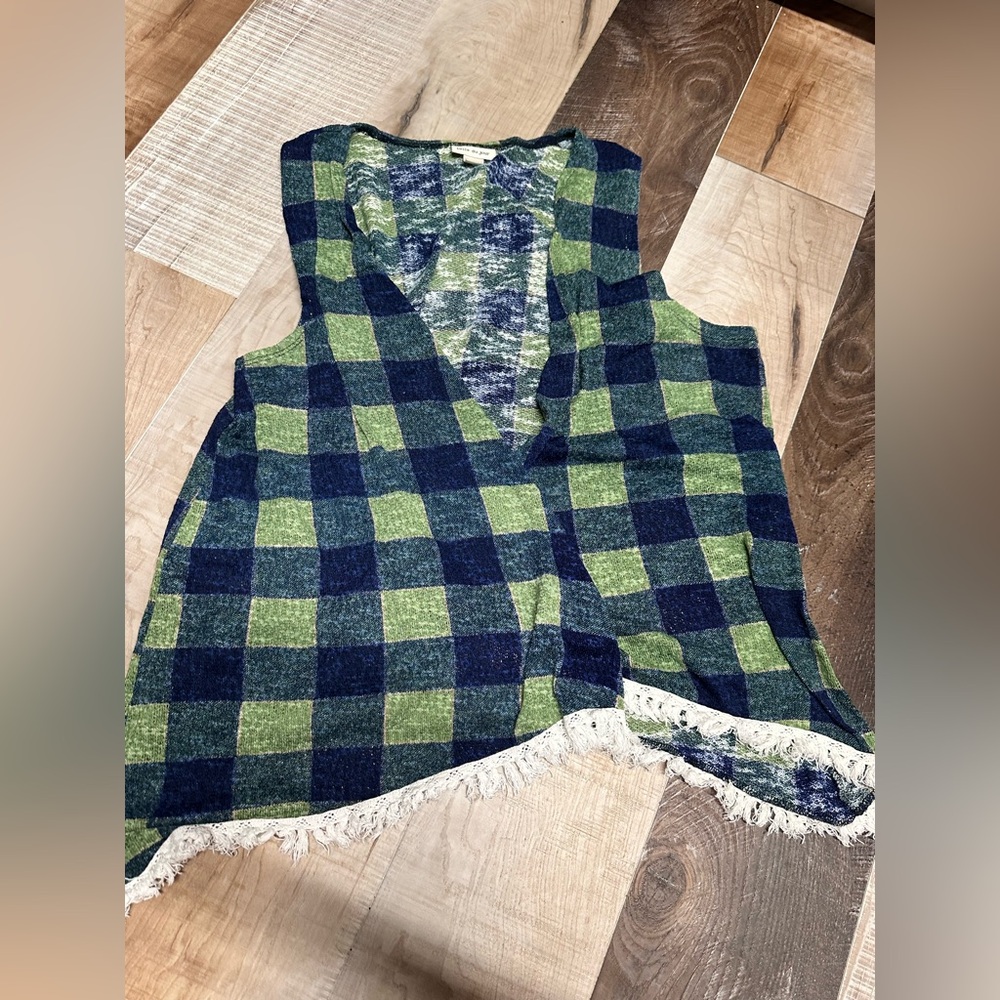Blue and Green Cardigan